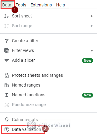 multiple dependent drop down list google sheets